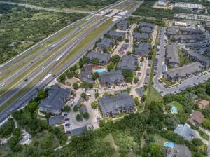33 Bedroom Apartments for rent in San Antonio, TX - Aerial View of Community 
